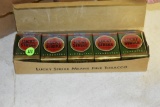 Lucky Strike Green Packs of Cigarettes, Opened Case
