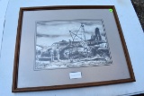 Airplane Framed Print And 4 Other Airplane Prints