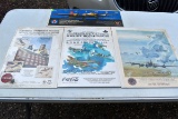 Assortment Of Military And American Company Print Advertising & Prints