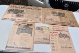 John Deere, McCormick Deering, Catipillar, Allis Chalmers Print Advertising