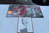 Marilyn Monroe Print, Record & Va-Va-Voom Double Record