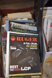 Assortment of firearm magazines