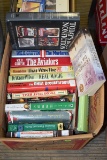 Assortment of hardcover books