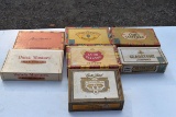 Assortment of Cigar Boxes