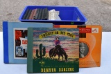 Assortment of Capitol, Columbia & Decca Records