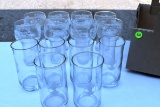 8 Pepsi Cola Glasses