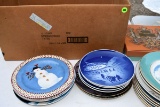 Assortment Of Christmas Plates
