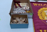 Minnesota Centennial Tokens, Buttons, Banner & Bowtie