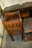 Mission Oak Plant Stand