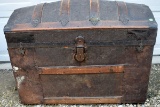 Round Top Steamer Trunk