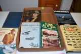 Large Assortment of Airplane Books