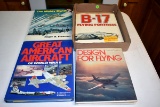 4 Hardcover Airplane Books