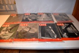 1937 Life Magazines March, Aug, July, Feb, Oct, Jan.