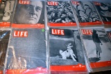 Large Assortment 1937 Life Magazines January - December