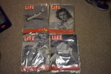 Large Assortment Of 1941 Life Magazines