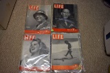 Large Assortment Of 1945 Life Magazines