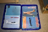 2 boxes of Aviation Magazines