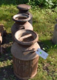 3 Milk Cans