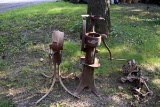 Delaval Base Of A Cream Separator & Forge Blower