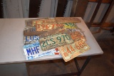 3 Flats of License plates