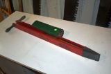 Wooden Handle Red and Green Corn Planter
