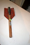 Folding Wooden Handle Miners Shovel