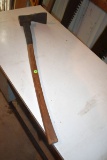 Wooden Handle Grub Hoe