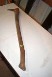 Wooden Handle Log Pick