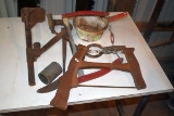 Small Wooden Buck Saws and Bottle Capper