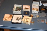 Large Assortment Of Gold Toned Costume Jewelry
