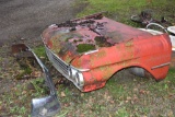 Front Clip For Ford Sunliner, Fender, Hood, Bumper, Missing Headlights
