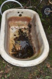 Cast Iron Tub, No Feet