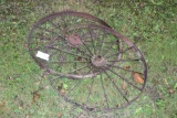 (2) Steel Wheels