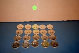 Kennedy Half Dollars 1966 20 Coins,