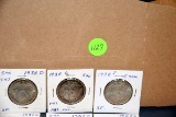 16 German 5 MK Coins 1934-38, .500 Silver, selling 16x$