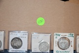 5 German 2 MK Coins 1911, 34, 36, 38, 39, .625 Silver, selling 5x$