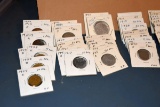 Approx. 57 Foreign Coins, 200 MK, Swiss, 5 PFGs, Deutsches,(Asst years)