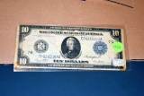 1913 Ten Dollar Federal Reserve Note