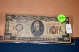 1934A Twenty Dollar Federal Reserve Note, Hawaii