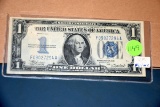 1934 One Dollar Silver Certificate , Blue Seal