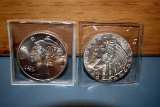 2-Commemorative Liberty .999 One Ounce Coin, selling 2x$