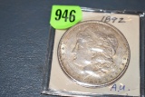 1892 Liberty Silver Dollar