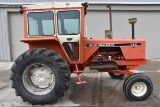 Allis Chalmers 185 Diesel Tractor, 2WD, 4153 Actual One Owner Hours, 18.4R30 Tires AT 90%, Hi/Lo 4 S