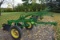 John Deere 2 x 14s Plow On Rubber, Mechanical Lift, Round Spoke Wheels, Restored