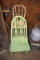 Wooden Chair & Children's Highchair