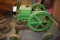 John Deere 1 .5 hp Gas Engine, has been repainted, appears complete, mag needs work,SN: 299603, on s