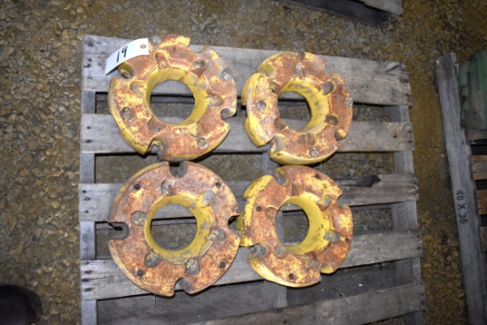 4 John Deere Wheel Weights , 4 x $