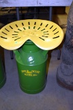 John Deere Painted Milk Can Seat