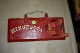 Cast Minnesota Tool Box Lid