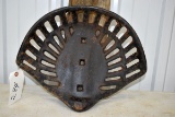Cast Iron Seat, Unmarked, 16